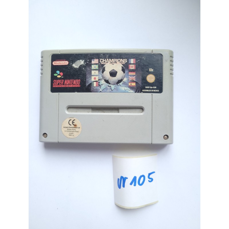Champions World Class Soccer Super Nintendo (SNES)
