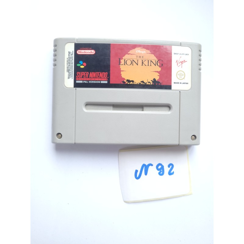 Disney's The Lion King Super Nintendo (SNES)