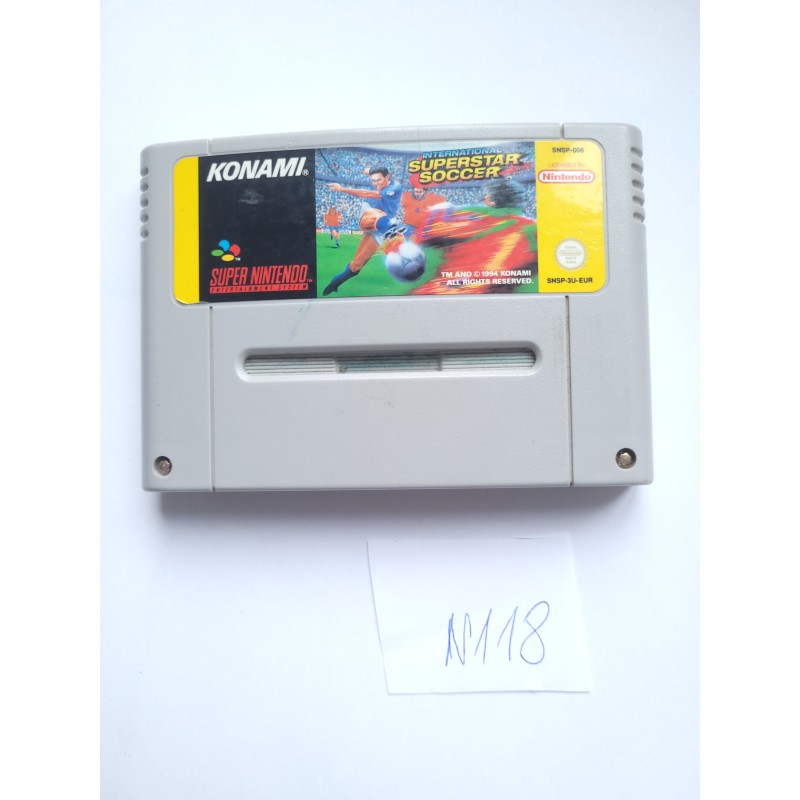 International Superstar Soccer Super Nintendo (SNES)