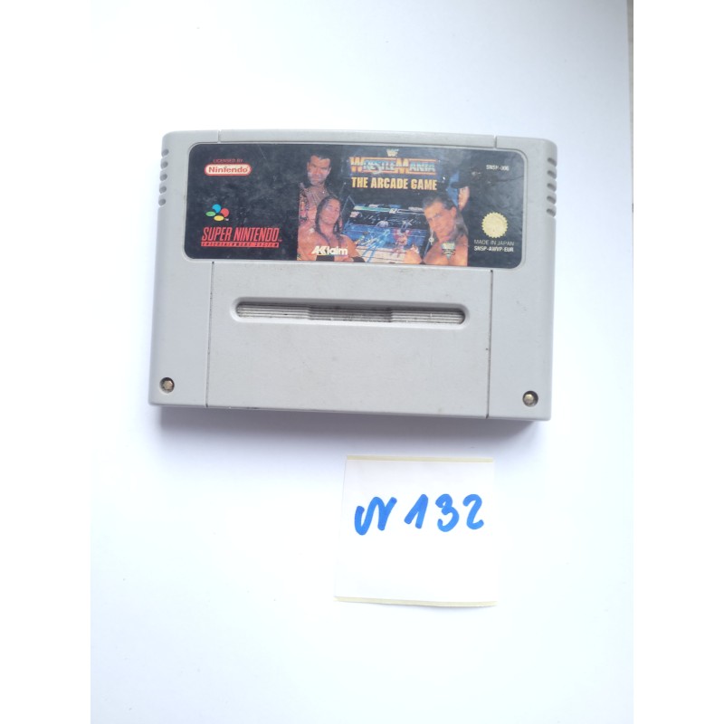 WWF WrestleMania: The Arcade Game Super Nintendo (SNES)
