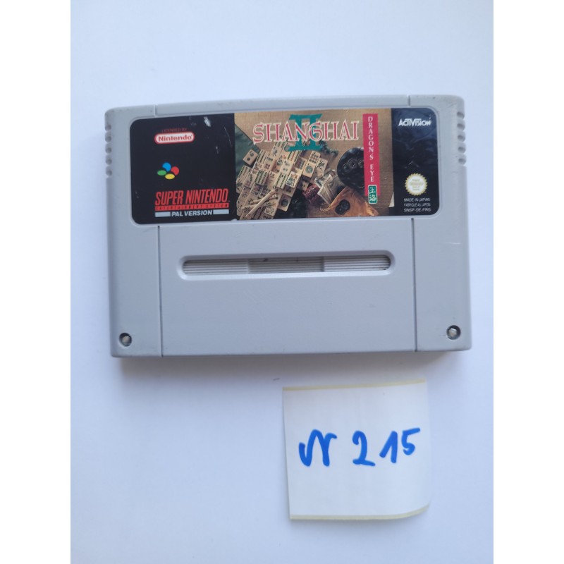 Shanghai II: Dragon's Eye Super Nintendo (SNES)
