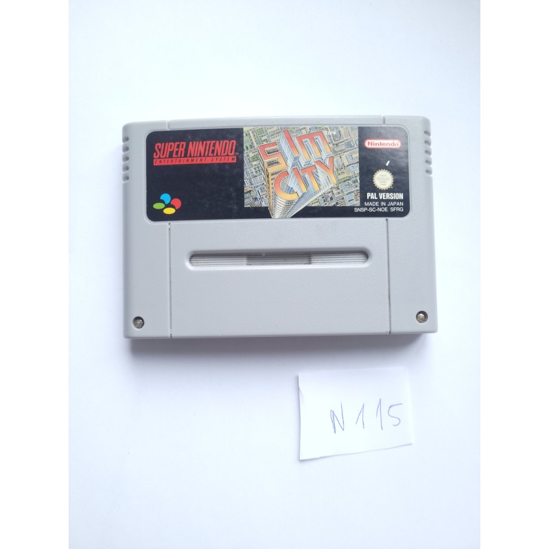 SimCity Super Nintendo (SNES)