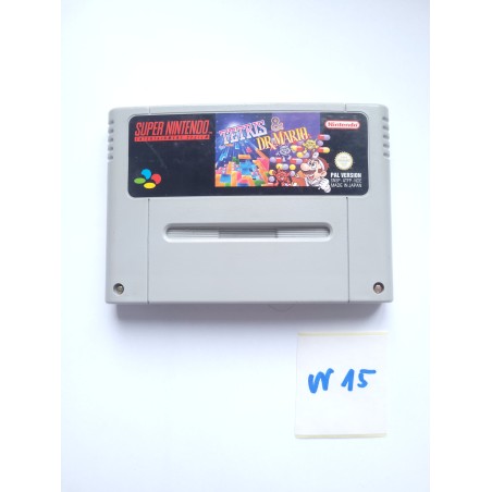 Tetris & Dr. Mario Super Nintendo (SNES)