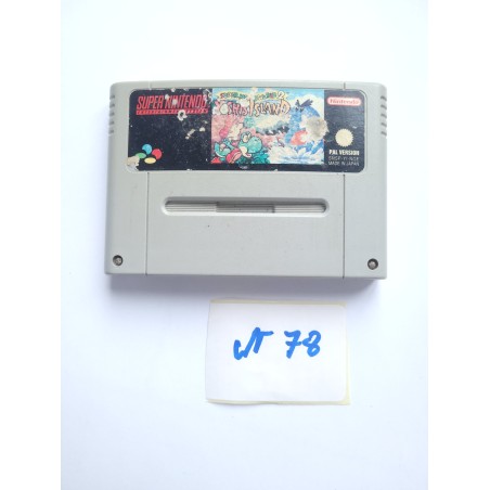 Yoshi's Island Super Mario World 2 Super Nintendo (SNES)