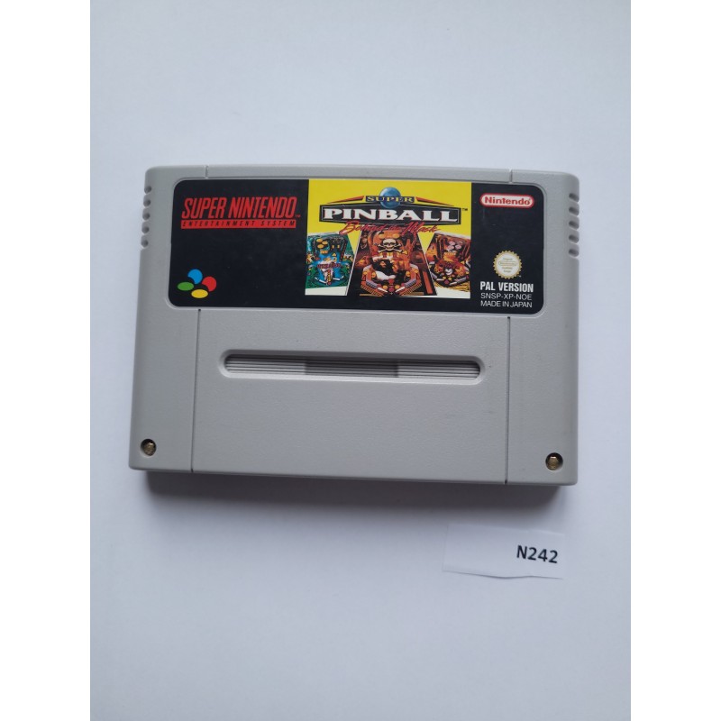 Super Pinball: Behind the Mask Super Nintendo (SNES)