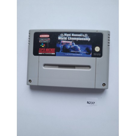 Nigel Mansell's World Championship Super Nintendo (SNES)