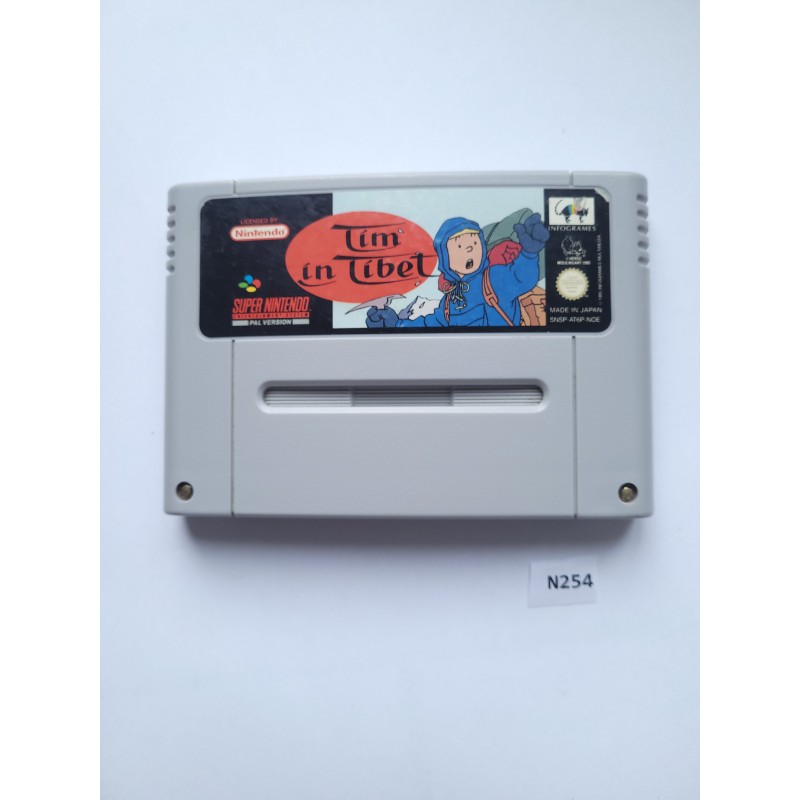 Tim in Tibet Super Nintendo (SNES)
