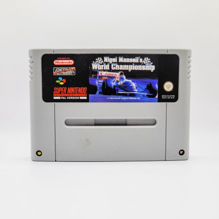 Nigel Mansell's World Championship Super Nintendo (SNES)
