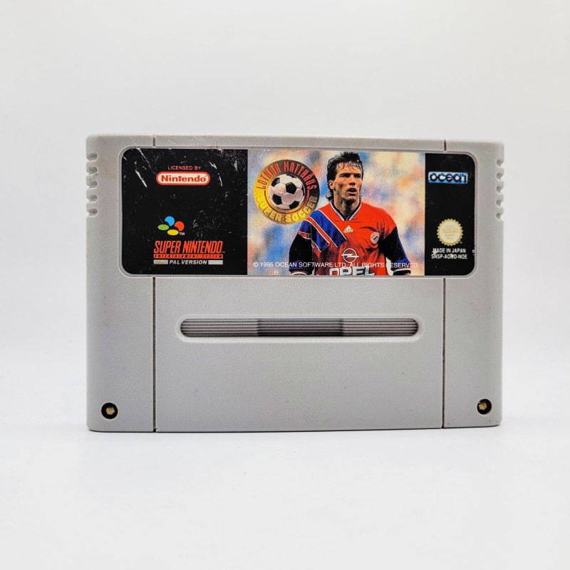 Lothar Matthäus Super Soccer Super Nintendo (SNES)