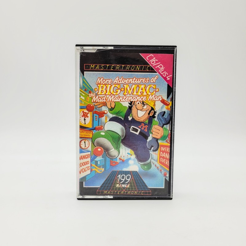 Big Mac The Mad Maintenance Man Commodore 16/Plus 4