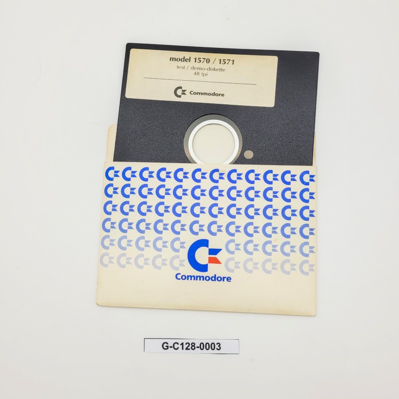 Commodore Model 1570/1571 Test/Demo-Diskette (C128)