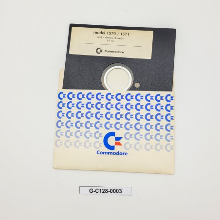 Commodore Model 1570/1571 Test/Demo-Diskette (C128)