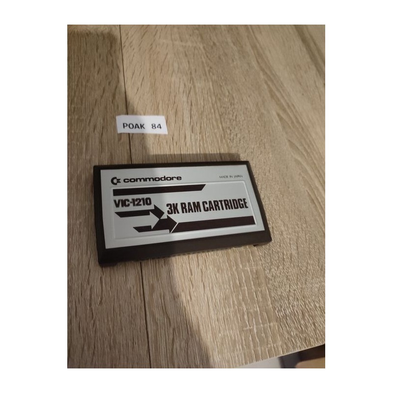 VIC 20 Commodore 3K Ram Cartdrige