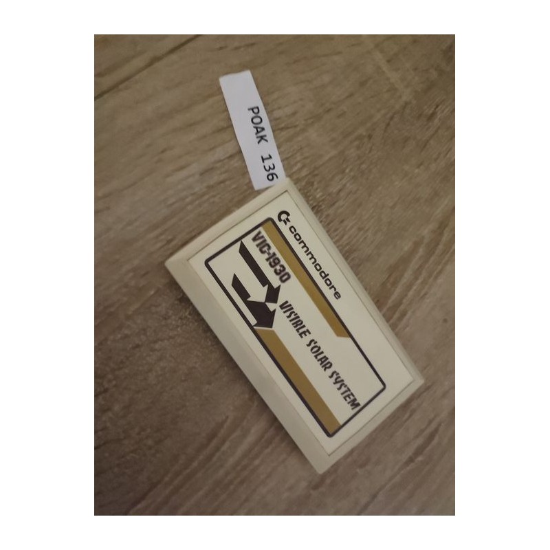 Visible Solar System VIC 20 Commodore
