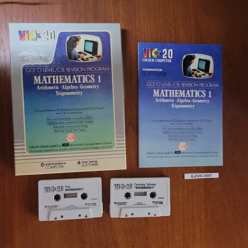 Mathematics 1 Commodore VIC-20 (CVIC20)
