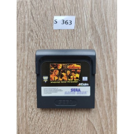 WWF RAW Sega Game Gear Rare gra