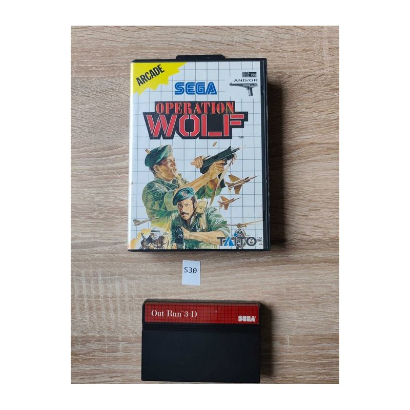 Operation Wolf Sega Master System