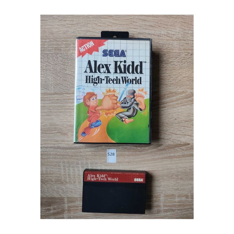 Alex Kidd High-Tech World Sega Master System