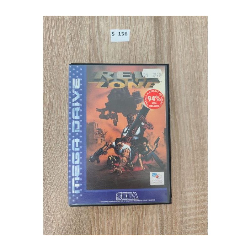 Red Zone Sega Mega Drive w pudełku