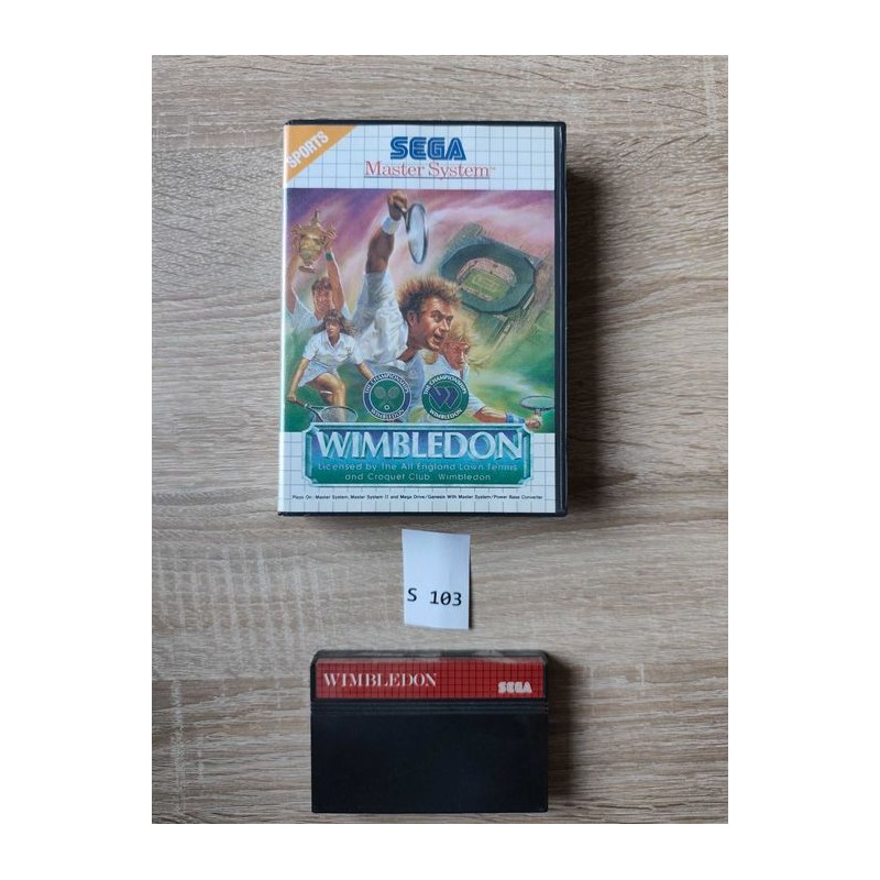 Wimbledon Sega Master System