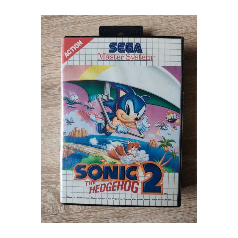 Sonic The Hedgehog 2 Sega Master System