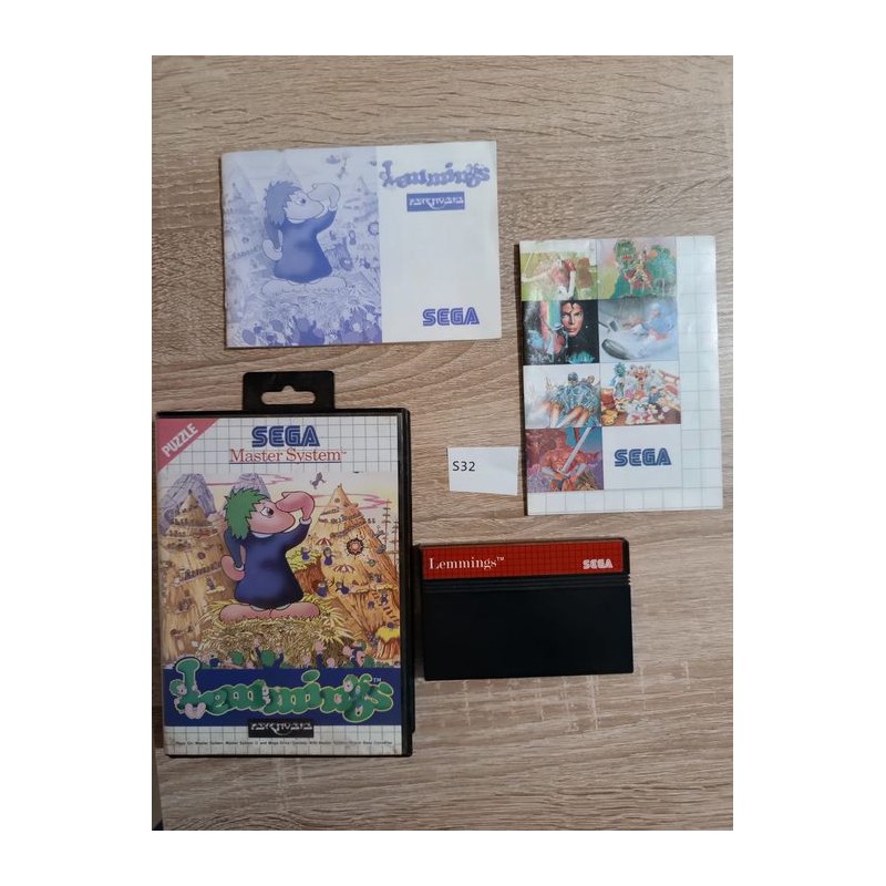 Lemmings Sega Master System