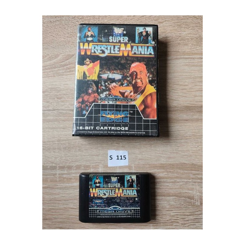 Super WrestleMania Sega Mega Drive