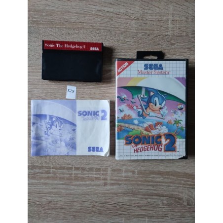 Sonic 2 The Hedgehog Sega Master System