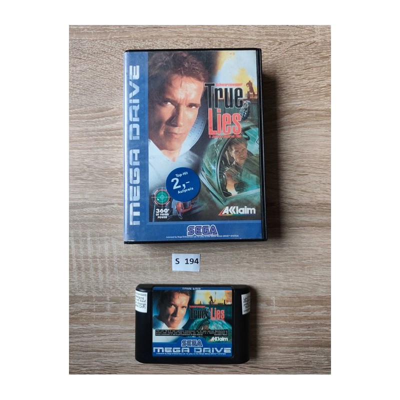 True Lies Sega Mega Drive