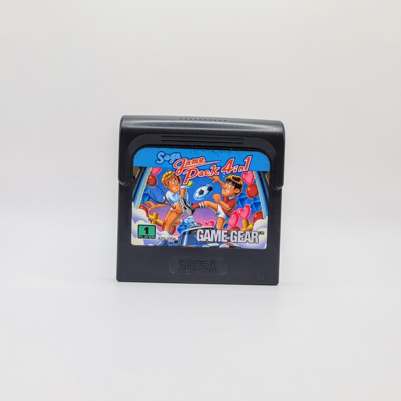 Sega Game Pack 4 in 1 Sega Game Gear (GG)