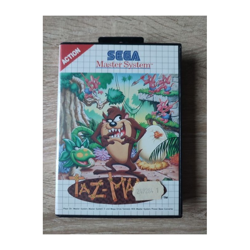 Taz Mania Sega Master