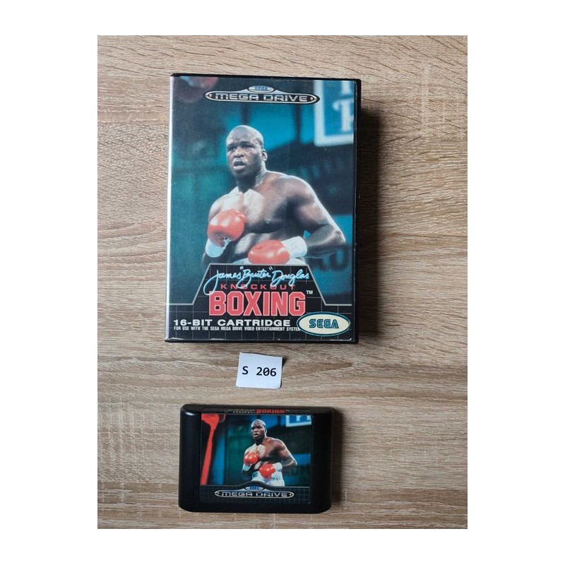 James "Buster" Douglas Knockout Boxing Sega Mega Drive