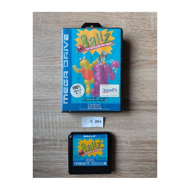 Ballz 3D Sega Mega Drive