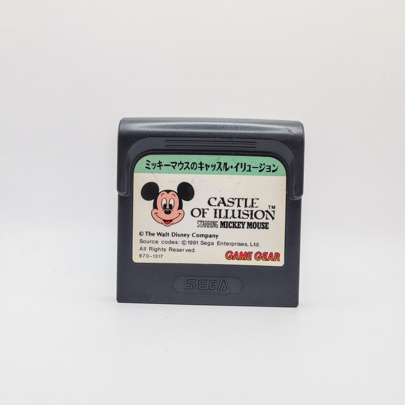 Castle of Illusion Starring Mickey Mouse Sega Game Gear (GG)