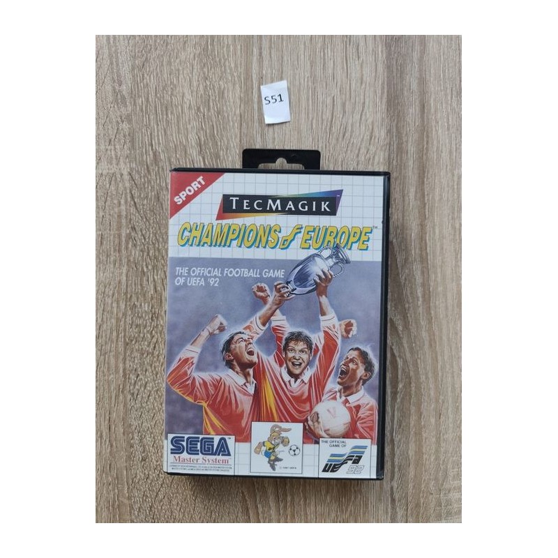 Champions Europe Sega Master System