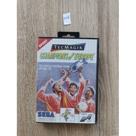 Champions Europe Sega Master System