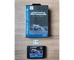 Nigel Mansell's World Championship Racing Sega Mega Drive