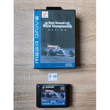 Nigel Mansell's World Championship Racing Sega Mega Drive