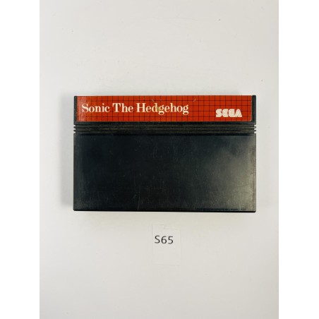 Sonic The Hedgehog Sega Master System (SMS)
