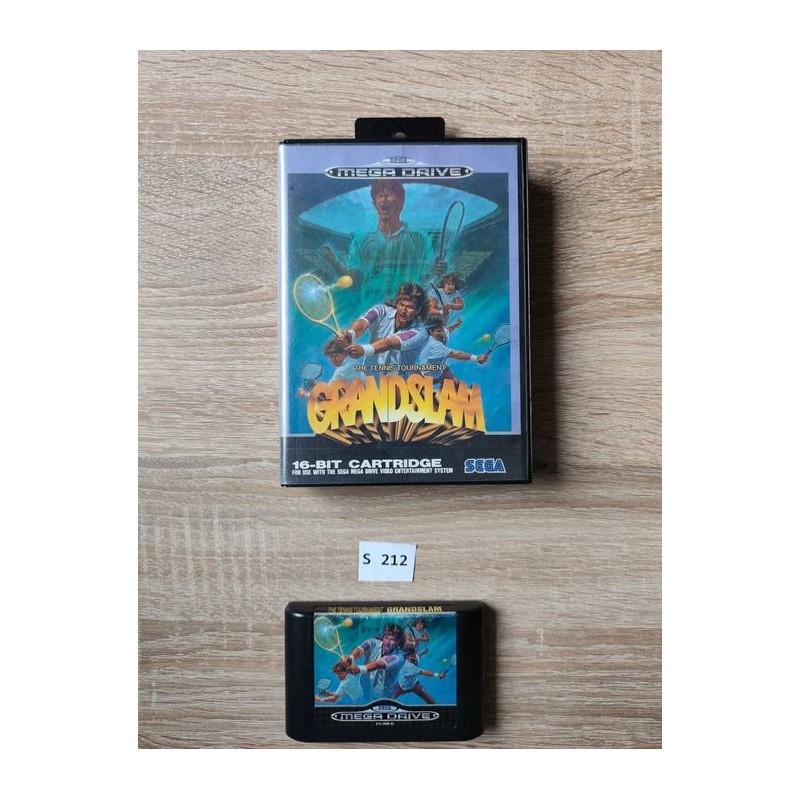Grandslam The Tennis Tournament Sega Mega Drive