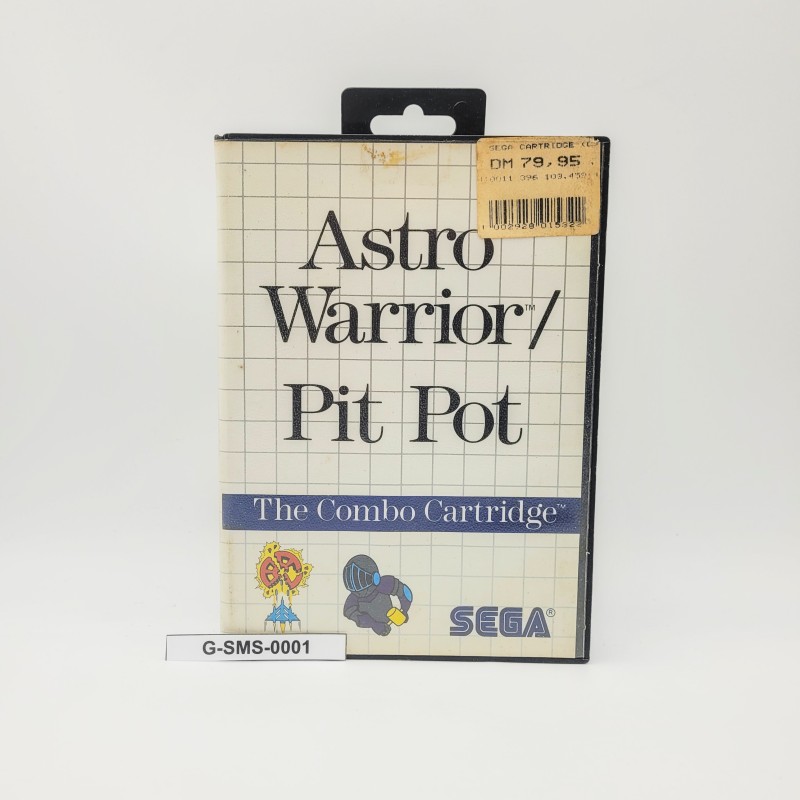 Astro Warrior / Pit Pot Sega Master System (SMS)