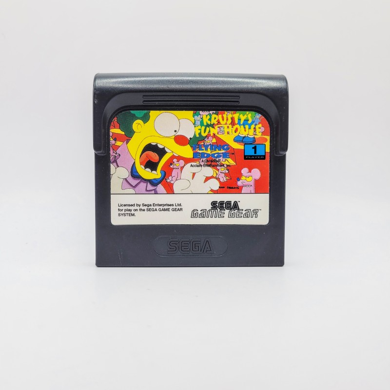 Krusty's Fun House Sega Game Gear (GG)