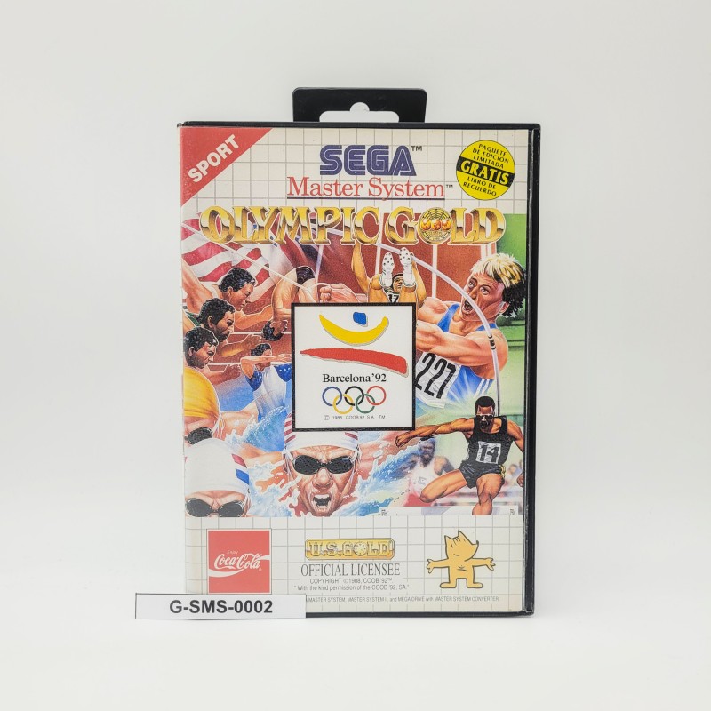 Olympic Gold Sega Master System (SMS)