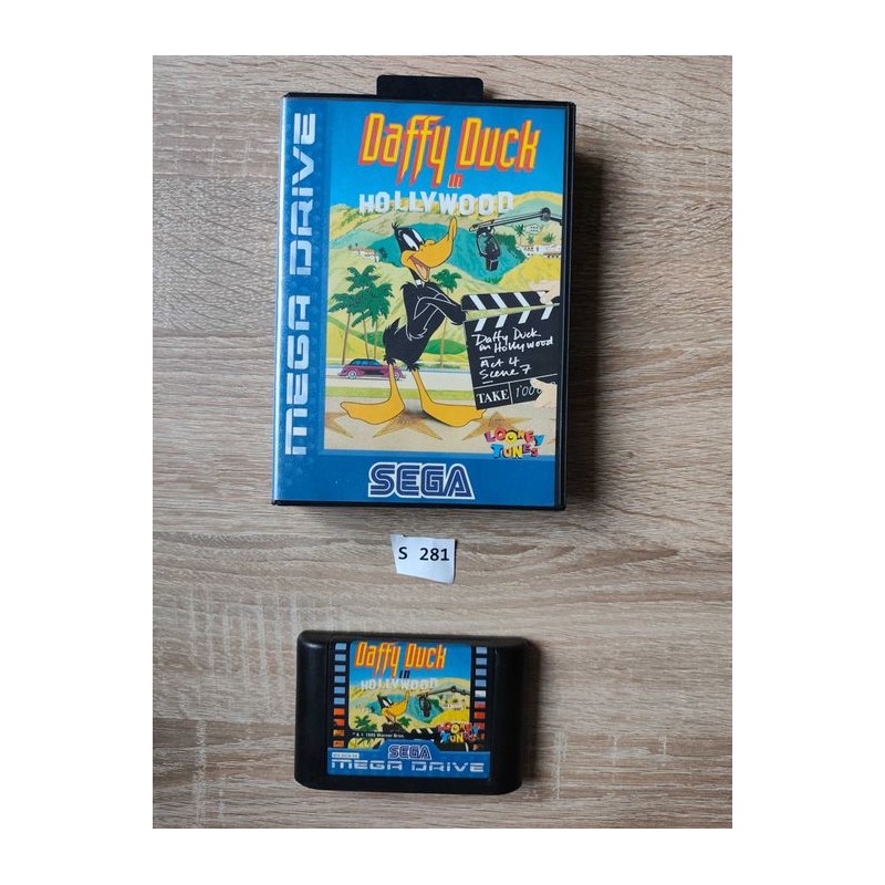 Daffy Duck in Hollywood Sega Mega Drive Rarytas