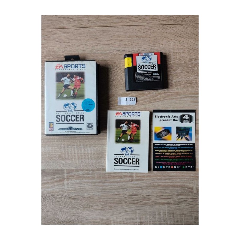 FIFA International Soccer Sega Mega Drive