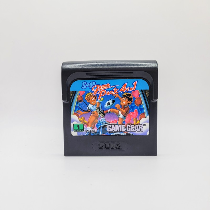 Game Pack 4 in 1 Sega Game Gear (GG)
