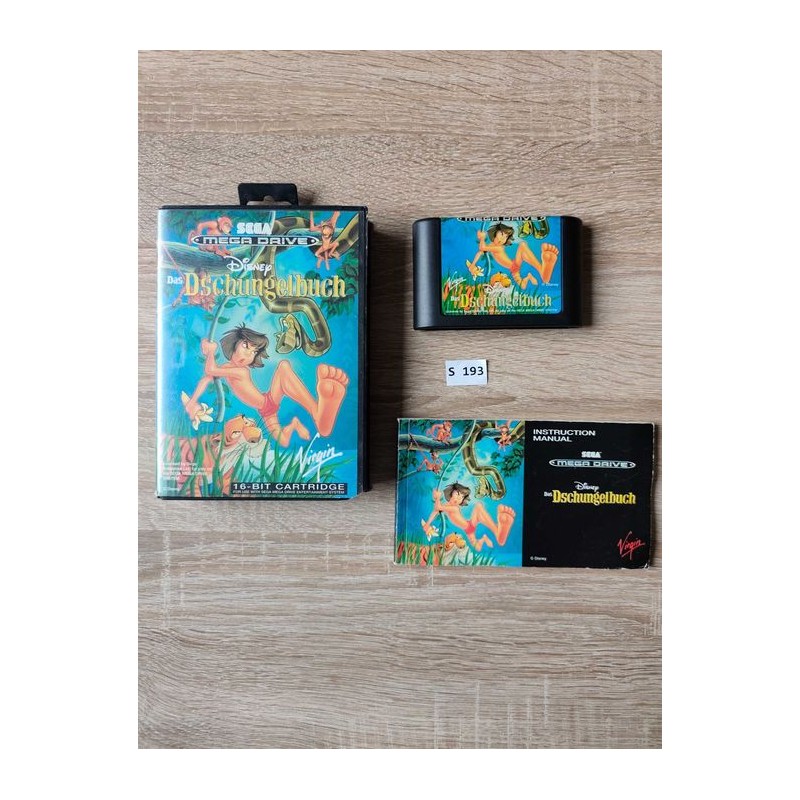 Disney das Dschungelbuch Sega Mega Drive