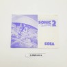 Sonic The Hedgehog 2 Sega Master System (SMS)