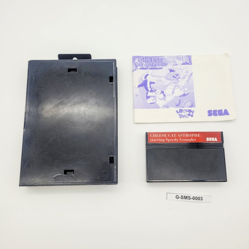 Cheese Cat-Astrophe Starring Speedy Gonzales Sega Master System (SMS)