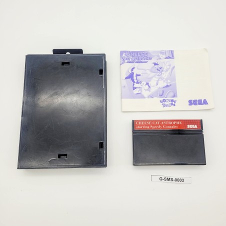 Cheese Cat-Astrophe Starring Speedy Gonzales Sega Master System (SMS)